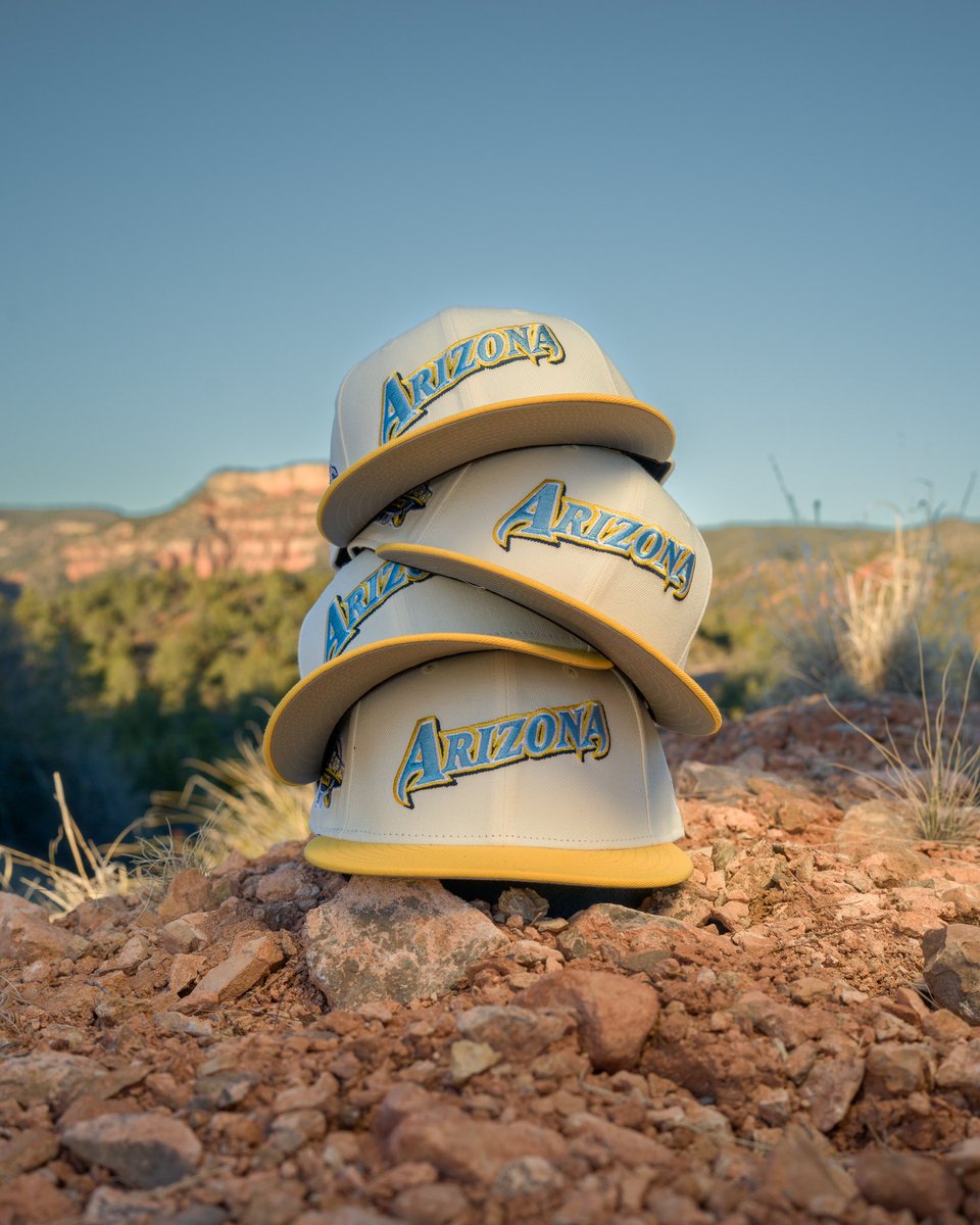 HatClub's tweet photo. Representation, Culture, and Community all lie within the ‘Homeland’ Collection. 🟡🟢🔵
Color inspiration comes from three community driven Reservation schools of Arizona Native lands: ‘Scouts Blue’ pays homage to Window Rock High School, ‘Warrior Green’ to Tuba City High School, and ‘White River’ to Alchesay High School. ⚾️🏫 3 AZ Exclusive Styles dropping this Sunday at Many Worlds AZ📍
Creating memories for each community and illuminating their pride is embedded in each colorway.% of proceeds getting donated to each of these communities athletic programs!