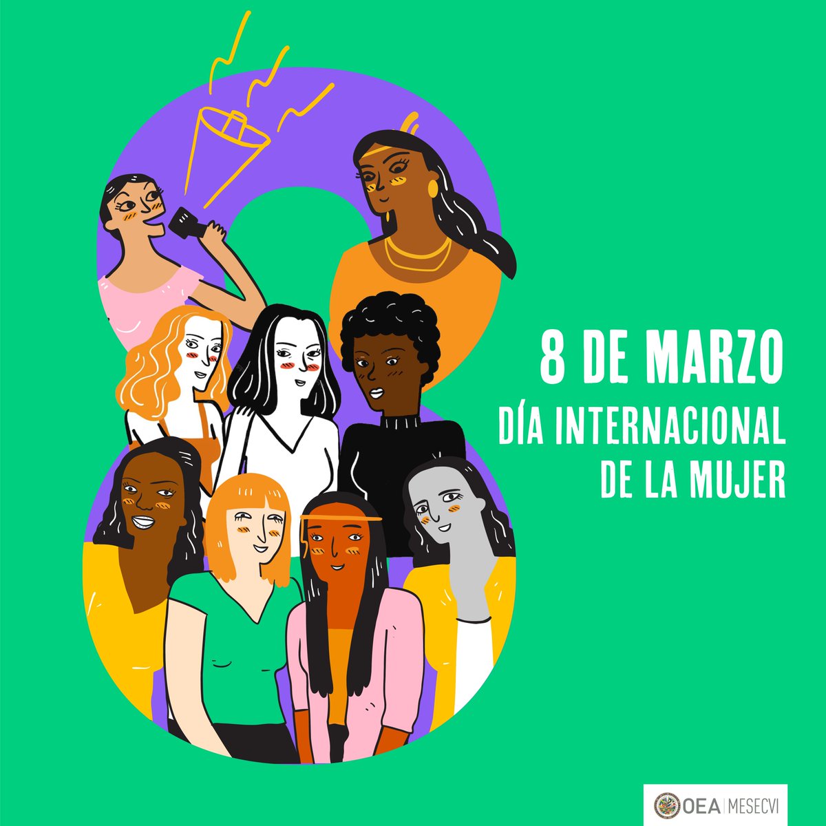 MESECVI's tweet photo. 📣"Toda mujer tiene derecho al reconocimiento, goce, ejercicio y protección de todos los derechos humanos y a las libertades consagradas por los instrumentos regionales e internacionales".
📜Art.4, Convención de Belém do Pará.

Este #8M vamos a 💜Defender, Celebrar, Reivindicar💜 https://t.co/DjLJGqxVz6
