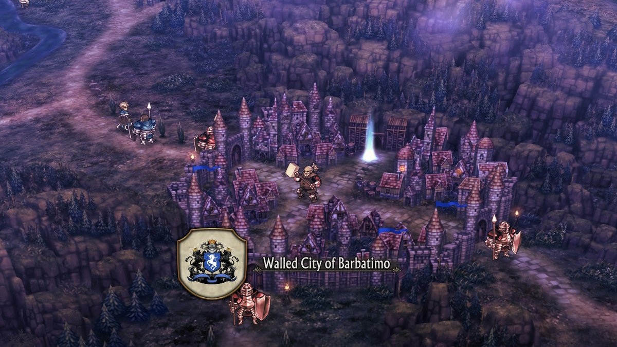 Unicorn Overlord! It's great! No full thoughts yet, as I'm on medical leave right now, but some thoughts:

• It's Vanillaware x Ogre Battle
• Incredible art + music
• Battles range from simple to intense
• Writing fits vibe - very WOTL at times
• Love optimizing tactics