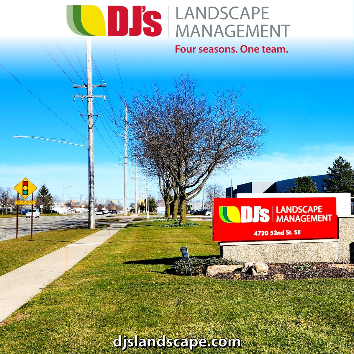 DJsLandscape's tweet image. Early January vs. Early March! No matter what the season brings, #TeamDJ is on it. djslandscape.com

#michiganspring #michiganwinter