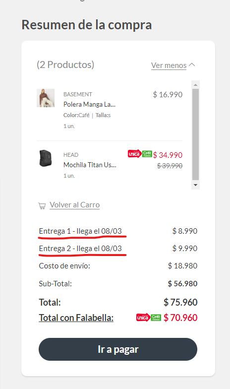 layozero's tweet photo. @FalabellaAyuda son unos estafadores, me pueden explicar como 2 compras que no son de marketplace (de falabella) me quieren cobrar 2 veces el despacho a domicilio si están para el mismo día, con razón mercadolibre les lleva ventaja. https://t.co/jC2jnF7eCC