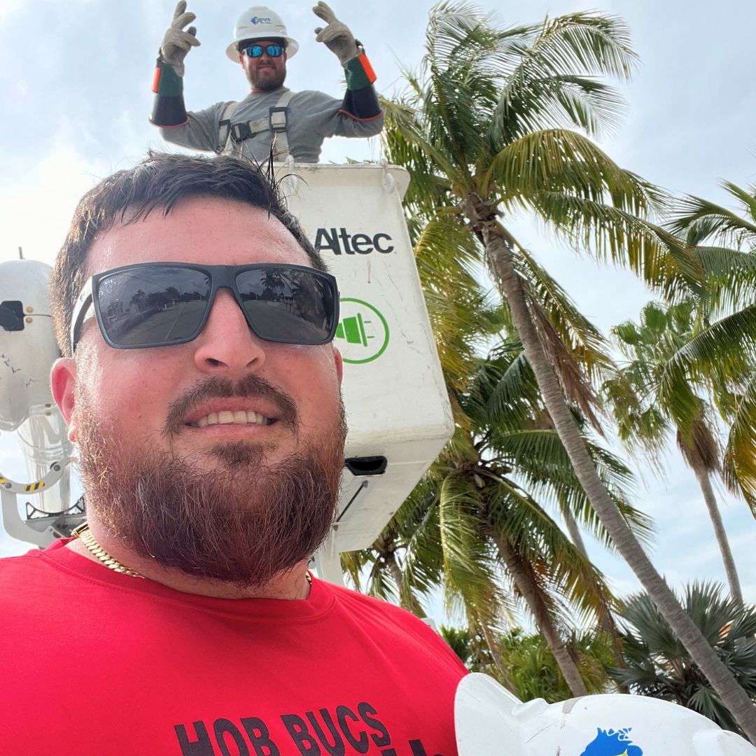 KeysEnergy's tweet photo. KEYS employees wore red today in honor of Dexter Butler. We are all Conchs today. ❤ #RedForDex #ConchStrong https://t.co/FR73PKGCSc