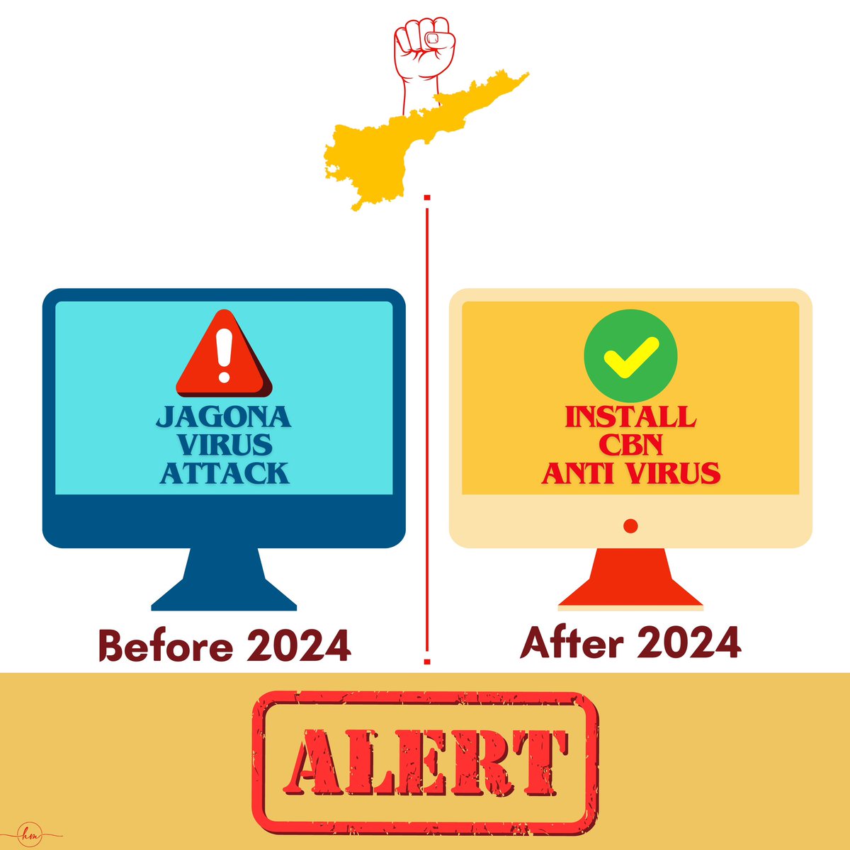 teluguvelugu35's tweet photo. System ‼️ Alert ⚠️..!!

#ByeByeJaganIn2024 
#ByeByeJagan
#EndofYCP
#TDPWillbeback
#TDPforDevelopment 
#TDPGoingToSweepAP https://t.co/k2DyMmex0Z