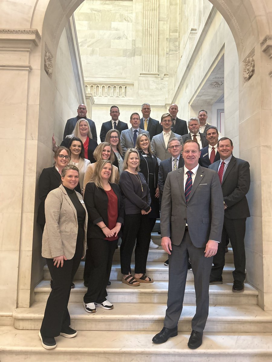 Credit union leaders met with @SenEricSchmitt to discuss issues impacting credit unions and their members in Missouri. 

#GAC2024 #MO