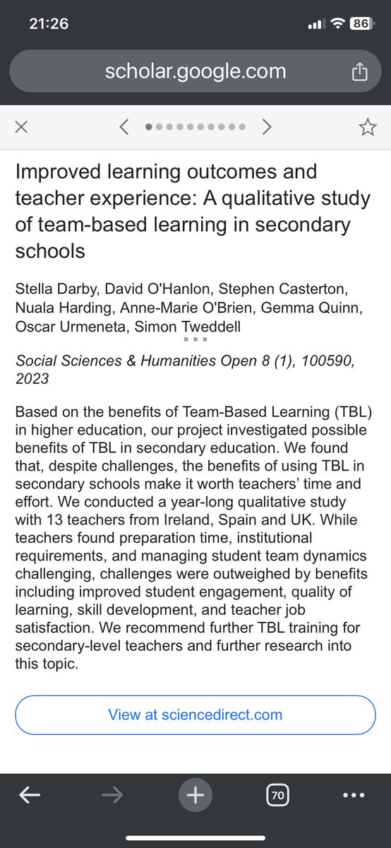 Prof. Simon Tweddell (@simontweddell) on Twitter photo Honoured to receive the Best Research Paper award on behalf of the team at the global TBLC conference in McKinney, Texas. Well done <a href="/DarbyStell7195/">Stella Darby</a> for leading the research <a href="/TBLearning/">TBL Collaborative</a> <a href="/osurmeneta/">Oscar Urmeneta</a> <a href="/NualaHarding/">Dr Nuala Harding (PhD)</a> <a href="/SLcasterton/">stephen casterton</a> <a href="/amobrien28/">Dr Anne Marie O'Brien</a> <a href="/drgemmaquinn/">Gemma Quinn</a> @DaveOHanlon4 <a href="/UniofBradford/">University of Bradford</a> Honoured to receive the Best Research Paper award on behalf of the team at the global TBLC conference in McKinney, Texas. Well done <a href="/DarbyStell7195/">Stella Darby</a> for leading the research <a href="/TBLearning/">TBL Collaborative</a> <a href="/osurmeneta/">Oscar Urmeneta</a> <a href="/NualaHarding/">Dr Nuala Harding (PhD)</a> <a href="/SLcasterton/">stephen casterton</a> <a href="/amobrien28/">Dr Anne Marie O'Brien</a> <a href="/drgemmaquinn/">Gemma Quinn</a> @DaveOHanlon4 <a href="/UniofBradford/">University of Bradford</a>