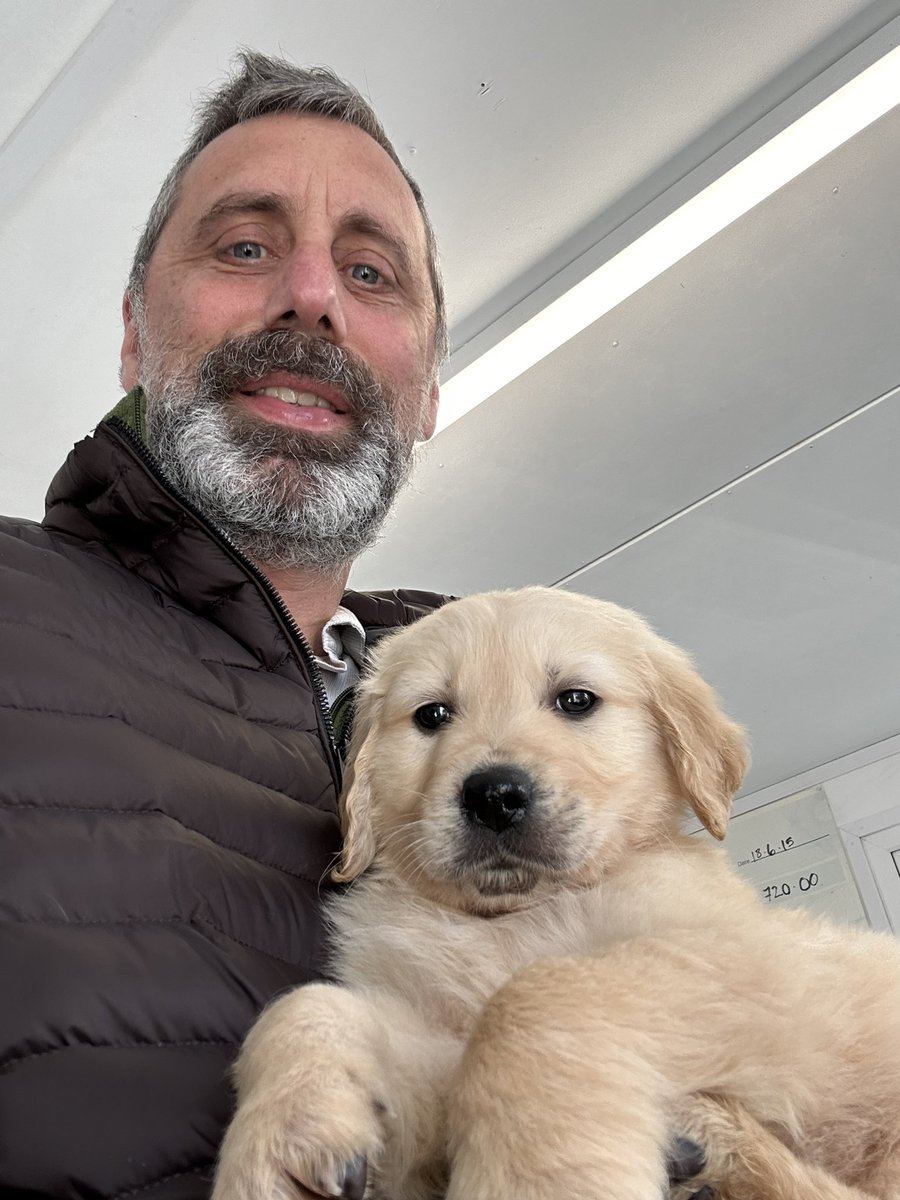 jpm_634's tweet photo. Teddy has joined our family. Very excited! https://t.co/lhW4HdiaAq