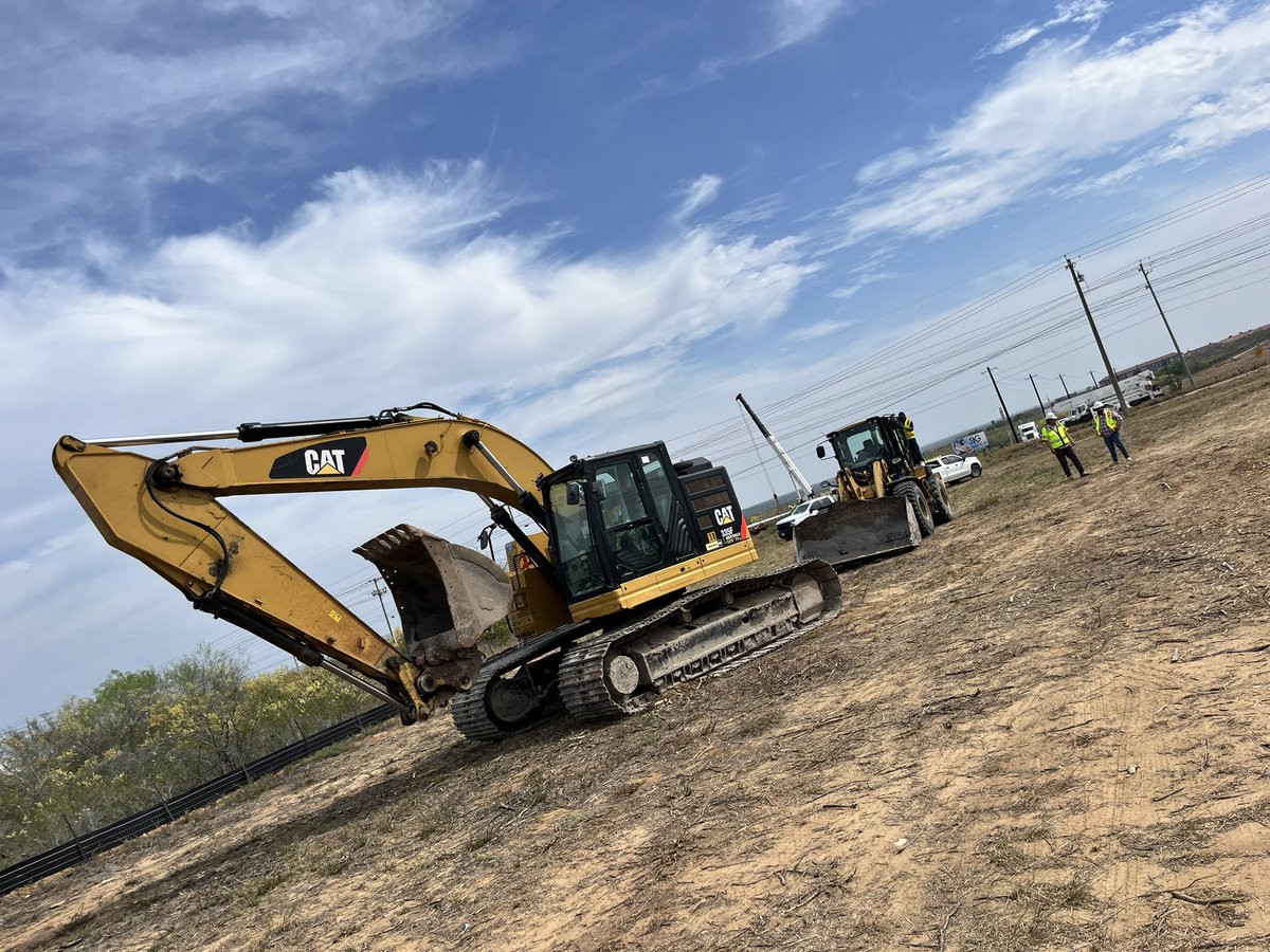 After months of planning we finally got boots and iron on the ground in Laredo. I love this shit and I’m damn proud of the South Texas Team. #BurntheBoats boys cause now we’s ain’t fuckin leaving. #SewerRats #Infrastructure #BigBoyShit #WeLayPipe