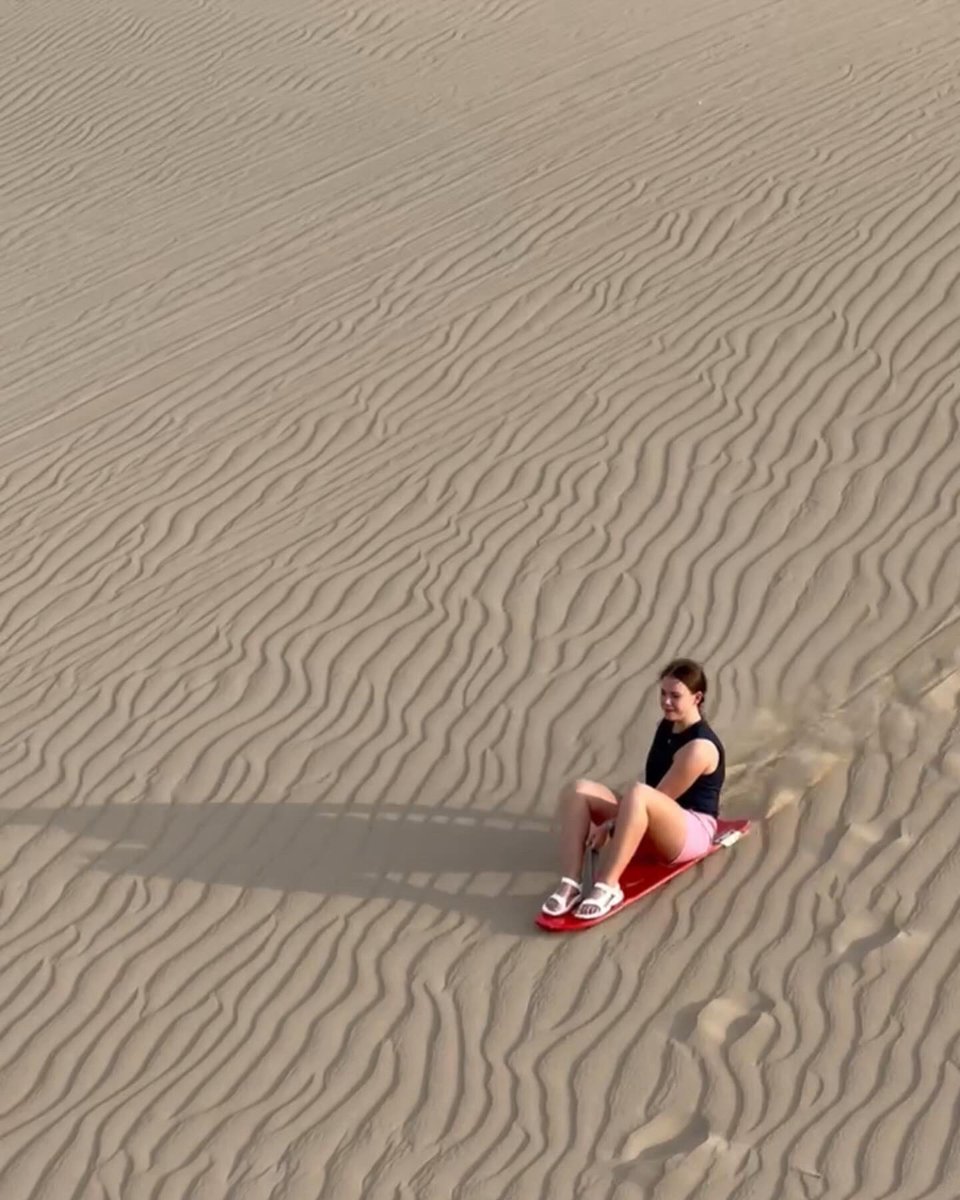 Harding_Abroad's tweet photo. Riding a dune buggy or sand boarding, which are you picking? With HULA, you can do both at the Paracas Sand Dunes! It makes for a pretty unforgettable desert experience! #HUintl @HardingU https://t.co/3g1dNP3Ahq