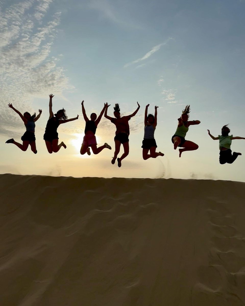 Harding_Abroad's tweet photo. Riding a dune buggy or sand boarding, which are you picking? With HULA, you can do both at the Paracas Sand Dunes! It makes for a pretty unforgettable desert experience! #HUintl @HardingU https://t.co/3g1dNP3Ahq