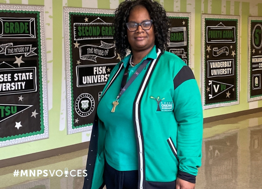 #MNPSVoices: Tiffany Rhodes, the Community Achieves site manager at Robert Churchwell Museum Magnet Elementary, is passionate about making sure students have everything they need to succeed. mnps.org/news/featured-…