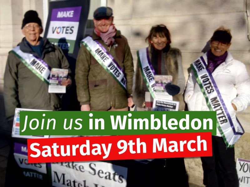 We will be in #Wimbledon near Tesco Express on Saturday. Come and say hello! 👋 👋 #PRDelivers #MakeVotesMatter