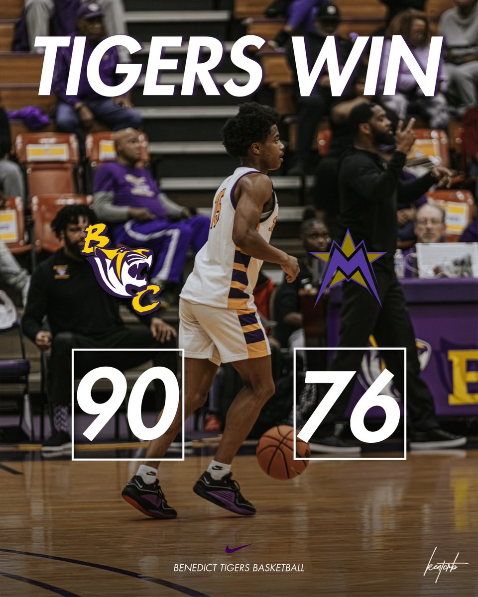 Tigers survive and advance to the quarterfinals, they will face Tuskegee Friday at 5pm‼️‼️‼️ #GoTigers #TheBestOfBC #SIAC