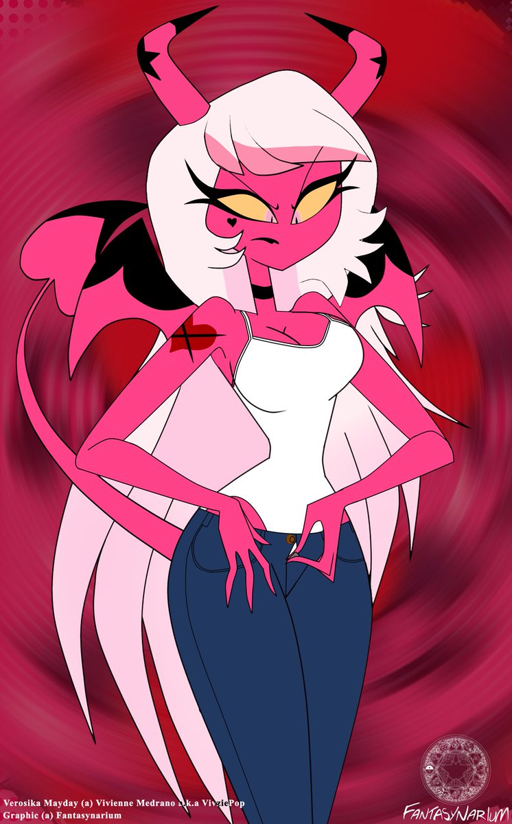 Fantasynarium92's tweet photo. #HelluvaBoss #HelluvaBossFanart #helluvabossVerosika #VerosikaMayday
To: @ShaneJonesSC
From: @Fantasynarium92 https://t.co/LpRmiqP7dy