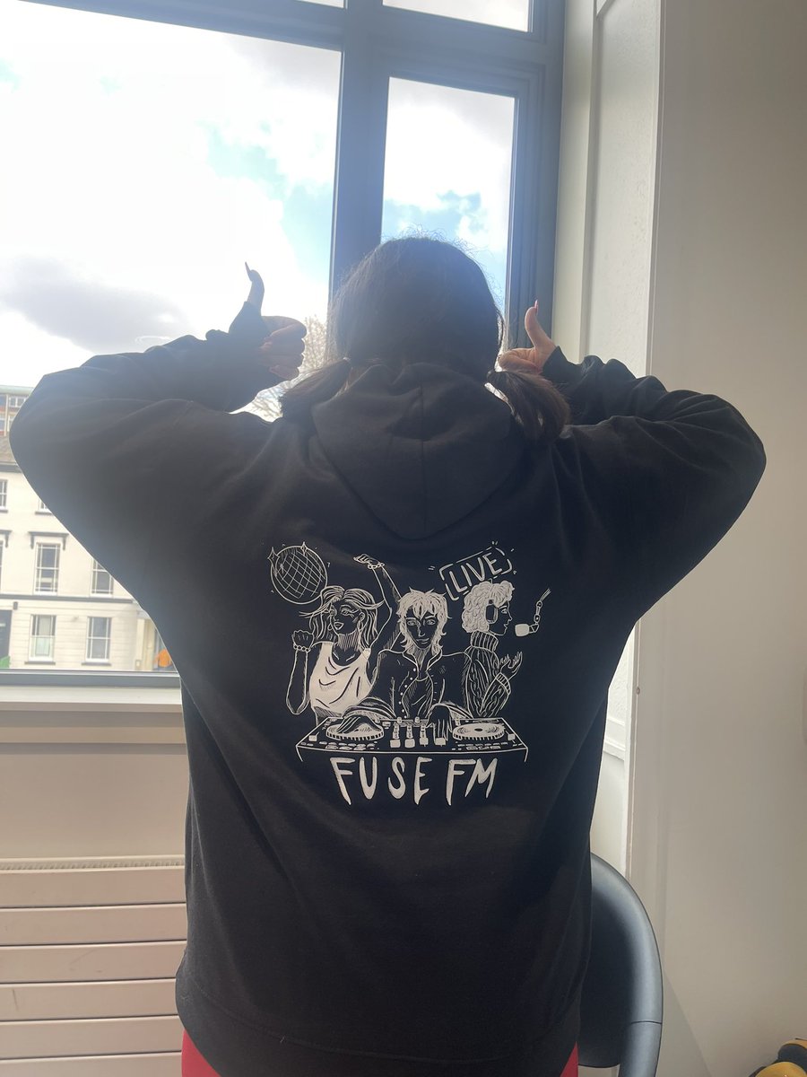 what better day to don the new @FuseFM hoodies than when they receive 12 @SRA nominations!! exceptionally well deserved, particularly both Will and Issy’s personal nominations for their efforts as Deputy and Station Manager. another shoutout to @longsznn for the transfusion noms!