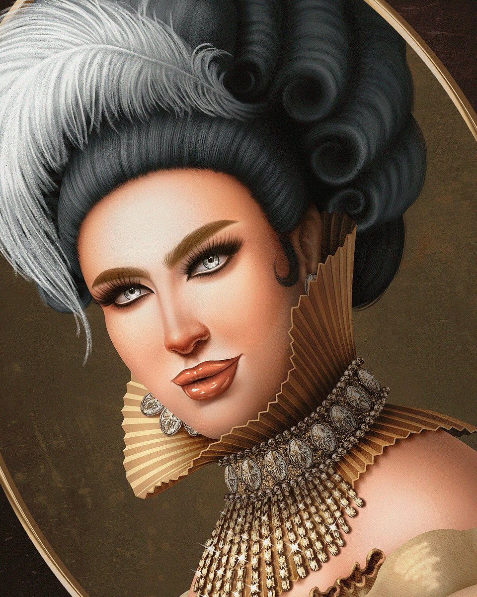 VicSkeleton's tweet photo. “Regente de las máximas, matriarca de las dinastías, princesa del Mictlán. Ella regresó y ahora lo quiere todo!” #art #sololasmad #SLM #lamasdraga #gvajardo #fanart https://t.co/FcvR6WzfEq