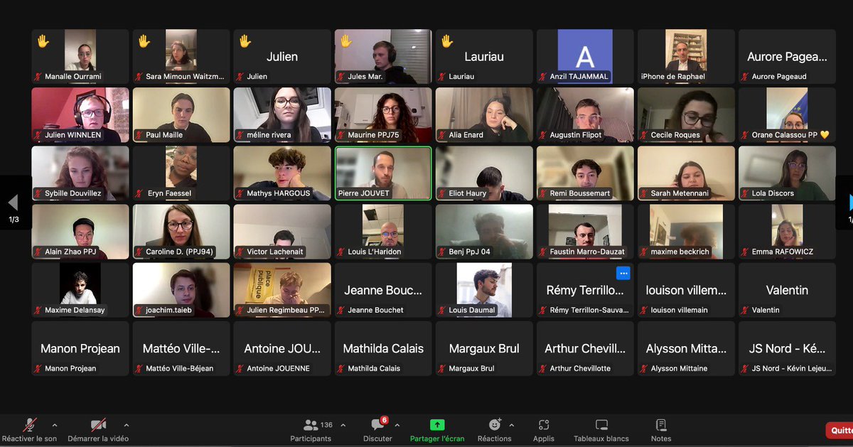 EmmaRafowicz's tweet image. Très belle première réunion du comité de campagne commun de @PPJeunes et des @lesJeunesSoc ! 
Merci à @rglucks1 et @PJouvet pour leurs mots motivants et enthousiasmants ✊🌹
Toutes et tous ensemble, nous allons faire basculer l’Europe à gauche et mobiliser les Jeunesses ! 🇪🇺🫶