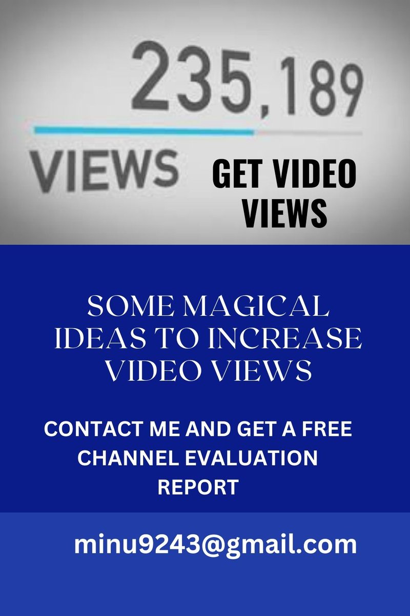 mukterhosin's tweet photo. 🔥🔥 Unlock the Secret and discover the Magic Behind get video views 🔥🔥
👉👉https://t.co/8rXfQA8SEr
#ViewBoost
#ViralVideos
#WatchThis
#TrendingViews
#VideoEngagement
#ViewersChoice
#PopularityWave
#WatchTrend https://t.co/I2w6ZKRKpp