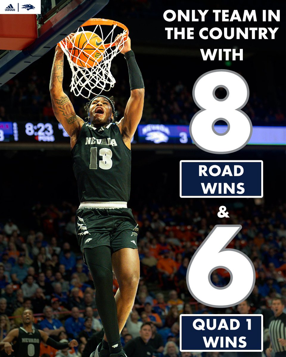 NevadaHoops's tweet photo. In a 𝐥𝐞𝐚𝐠𝐮𝐞 of our 𝐨𝐰𝐧 📈

#BattleBorn | #PackParty https://t.co/DyUdP7NNYX