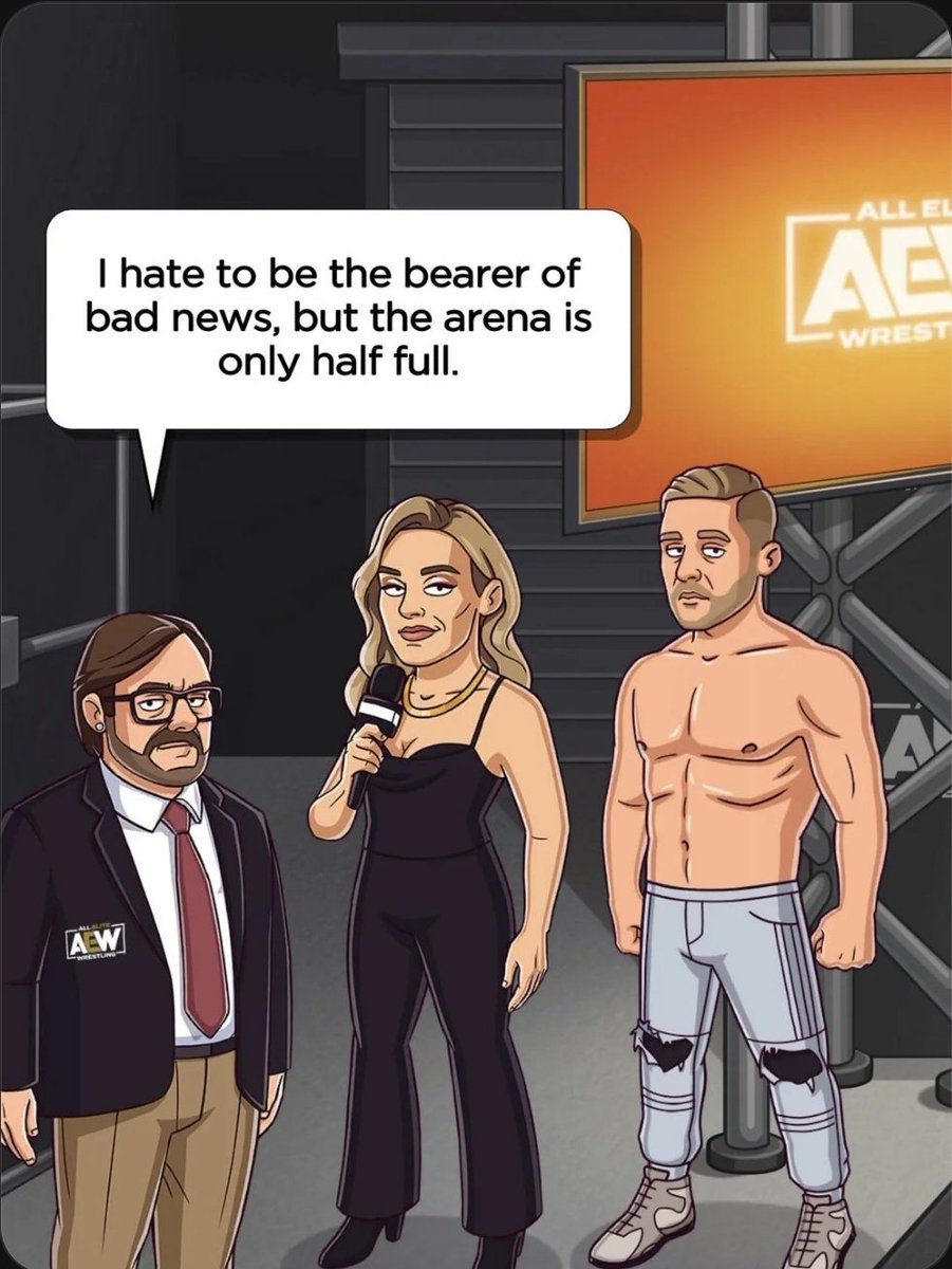 I must say, the "AEW: Rise to the Top" mobile game is quite realistic. 🥰🥰🥰🥰🥰