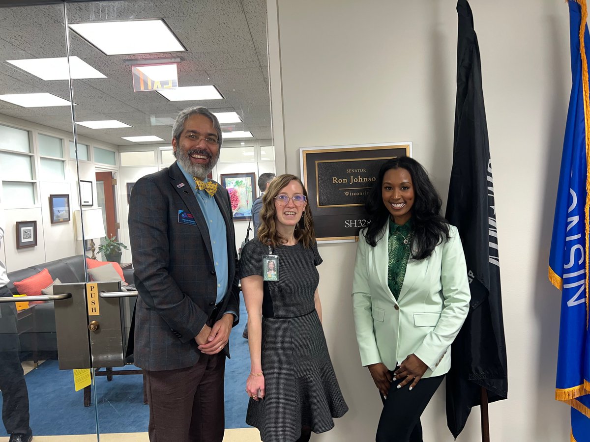 Thank you to Colleen Malloy White of @SenRonJohnson's office for meeting with us today in DC regarding the @NatlPAT evidence-based home-visiting program!