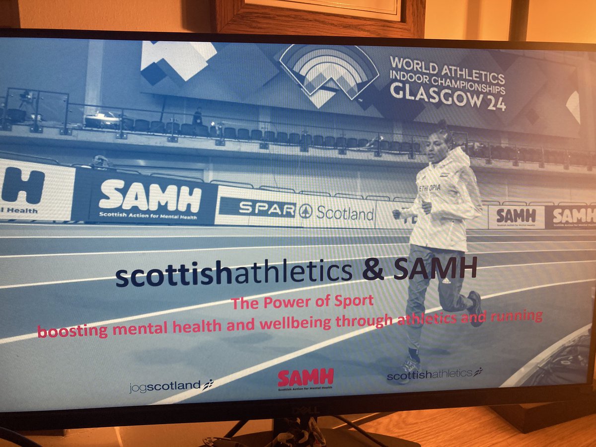 Tonight rounded off our @wicglasgow24 webinar series, with a great discussion on powerful partnership between @scotathletics @jogscotland & @SAMHtweets. A big thanks to @676Robert & @KirstyyE for your support and delivery, and to all who joined us. @SALChiefExec @SALinclusion