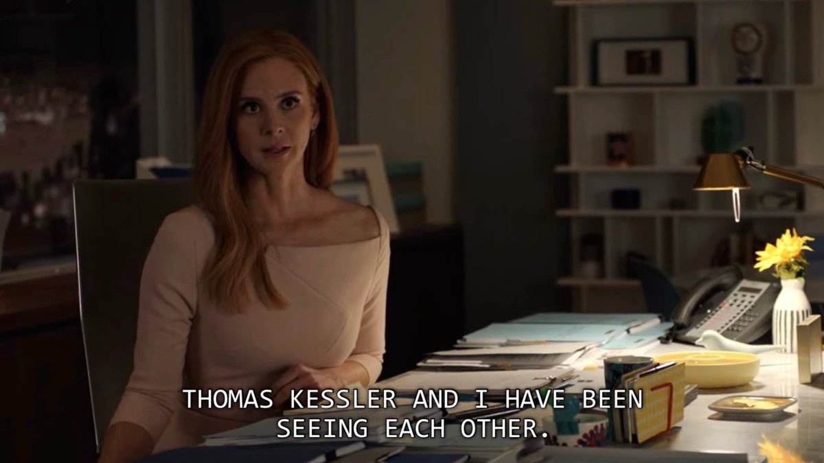 thedarvey's tweet photo. it would’ve been insane if these two scenes happened in the same episode and donna / harvey end up telling each other at the same time https://t.co/wFOeF78NfL