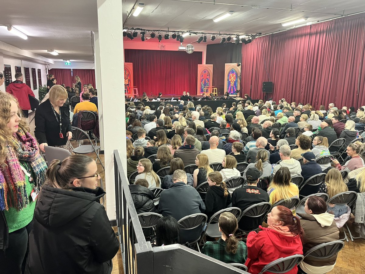 Standing room only <a href="/_TKASA/">The King Alfred School an Academy</a> for Sister Act - absolutely next level. It would be at home on the West End or Broadway! <a href="/TKASA_Drama/">TKASA Drama</a> you should be proud!!
