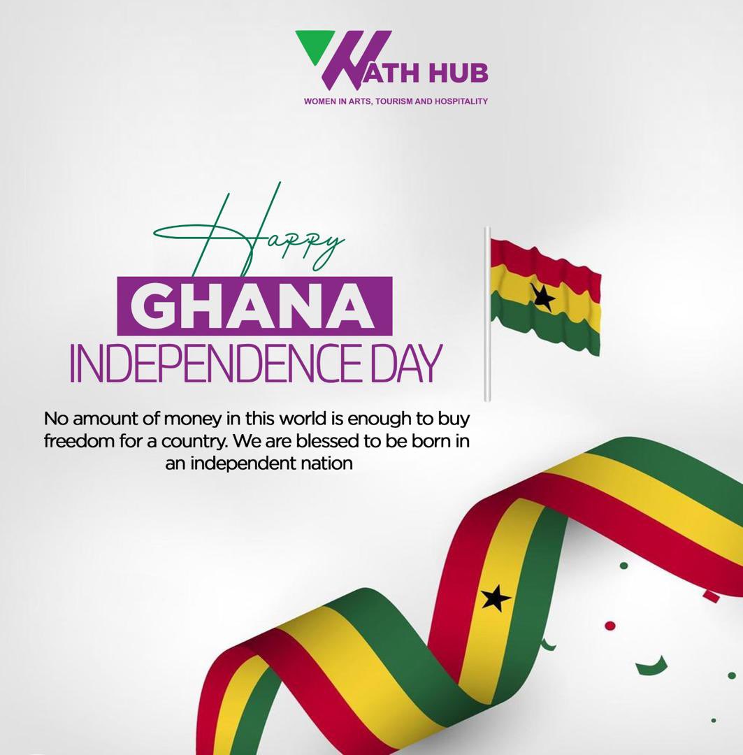 WathHub_gh's tweet photo. Celebrating freedom and unity! Happy Independence Day Mother Ghana 🇬🇭   #independenceday #ghana #inspireinclusion #womenmonth #WathHub_gh https://t.co/vfM9LGHia0