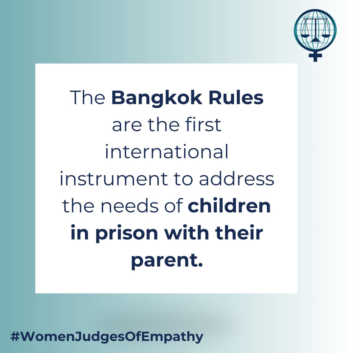 The UN Bangkok Rules offer critical principles for preserving the rights of women in conflict with the law. It's important that judicial officers familiarize themselves with this tool. 📄🌏 ➡️Read more here: cdn.penalreform.org/wp-content/upl… #WomenJudges #WomenJudgesofEmpathy #IDWJ2024