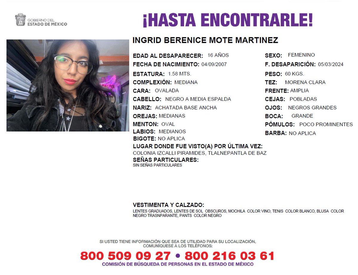 <a href="/GlodeJo07/">Gloria Alfa y Omega</a> Gloria, me podría ayudar con un re tuit ?

Es la hija de un gran amigo, la familia está desesperada, yo publiqué pero no he tenido la respuesta deseada, tengo muy pocos seguidores

Por favor ayuda a tuiter a hacer su magia  🙏