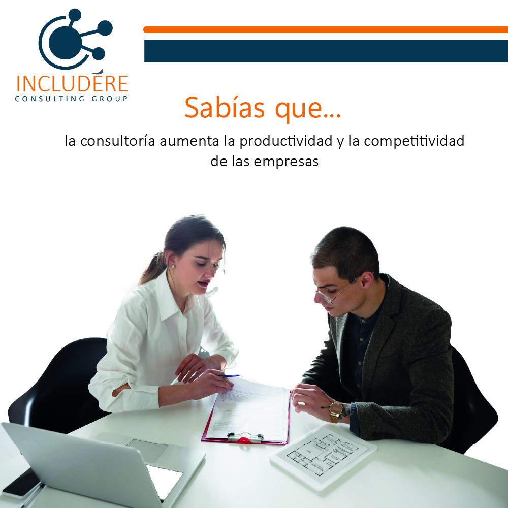 Includere2's tweet photo. ¡En Includère, estamos comprometidos a brindarte las soluciones de consultoría más efectivas y personalizadas para impulsar tu éxito empresarial! 
#ConsultoríaEmpresarial #Productividad #Competitividad https://t.co/8h2sLAJO2h