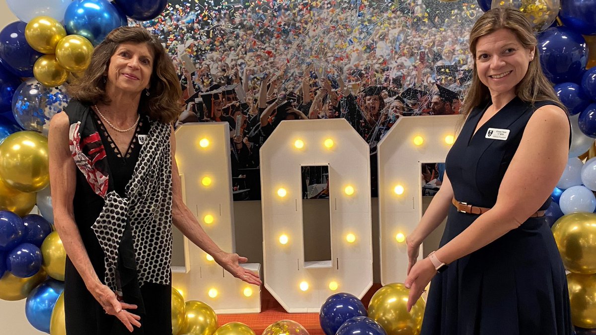 Are you a #YaleNurse or #YaleMidwife inspired to launch our second century? Join the best alumni board at #Yale by submitting your nomination by March 11. Submit here: ow.ly/jF3u50QMTPT Pictured: YSNAA VP Caroline Piselli ’15 DNP and President Elyssa Noce ’17 MSN.