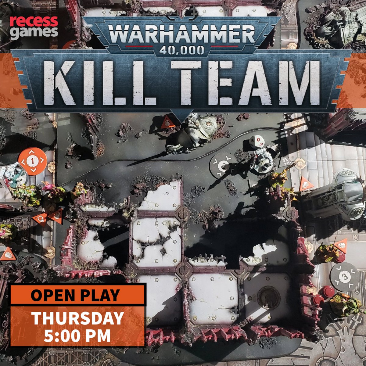 Recess Games Thursday Night is happening -  Star Trek Away MIssions Organized Play, Board Game Night, Marvel Crisis Protocol Open Play &amp; Kill Team Open Play.

shop.recess.games

#startrekq
#startrekawaymissions
#boardgamenight
#marvelcrisisprotocol
#gwkillteam
#killteam