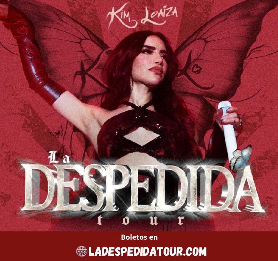 KmLoaizaNews's tweet photo. No te pierdas "La Despedida" ¡Últimos conciertos de @KimberlyLoaiza_ en vivo! 

Para más información entra a este link y consigue ya tus entradas. 👇
https://t.co/bdcTEzXVGD https://t.co/YENZCCnGrW