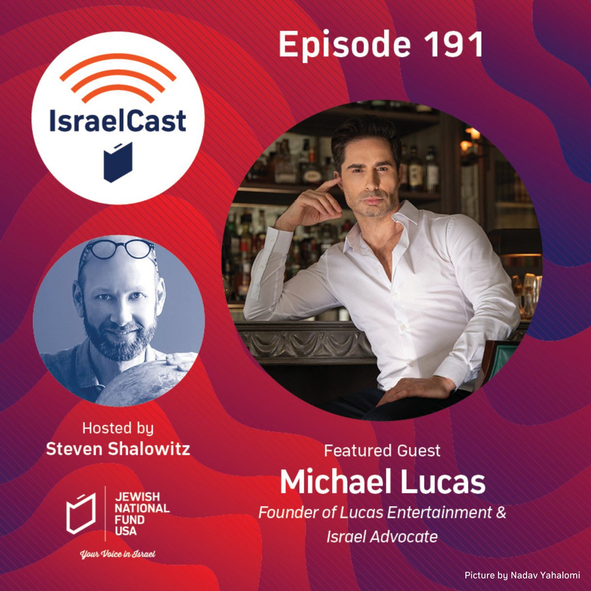Tune into the latest episode of IsraelCast to hear Michael Lucas discuss how he got into the entertainment business, the antisemitism he faced while trying to screen his documentary, and his support for Israel in the face of potential boycotts.

--> jnf.org/israelcast