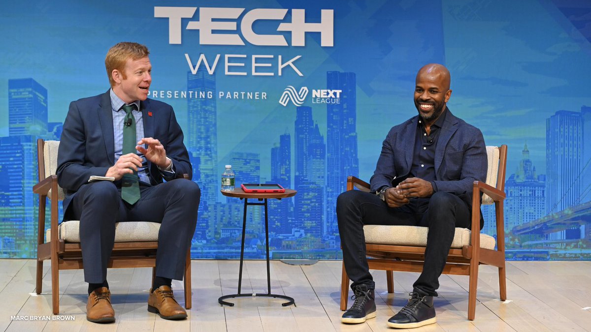 SBJ's tweet image. We&apos;re bringing together the most forward-thinking leaders in sports tech this week at #SBJTechWeek 💪

#SOTI