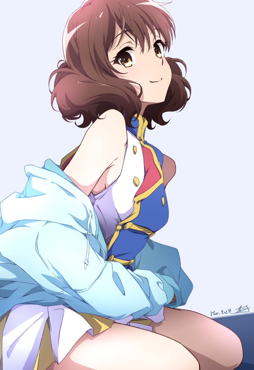 黄前久美子 「ユーフォ3期まで、あと1ヶ月Are You Ready? 」|仁井学 NII Manabuのイラスト