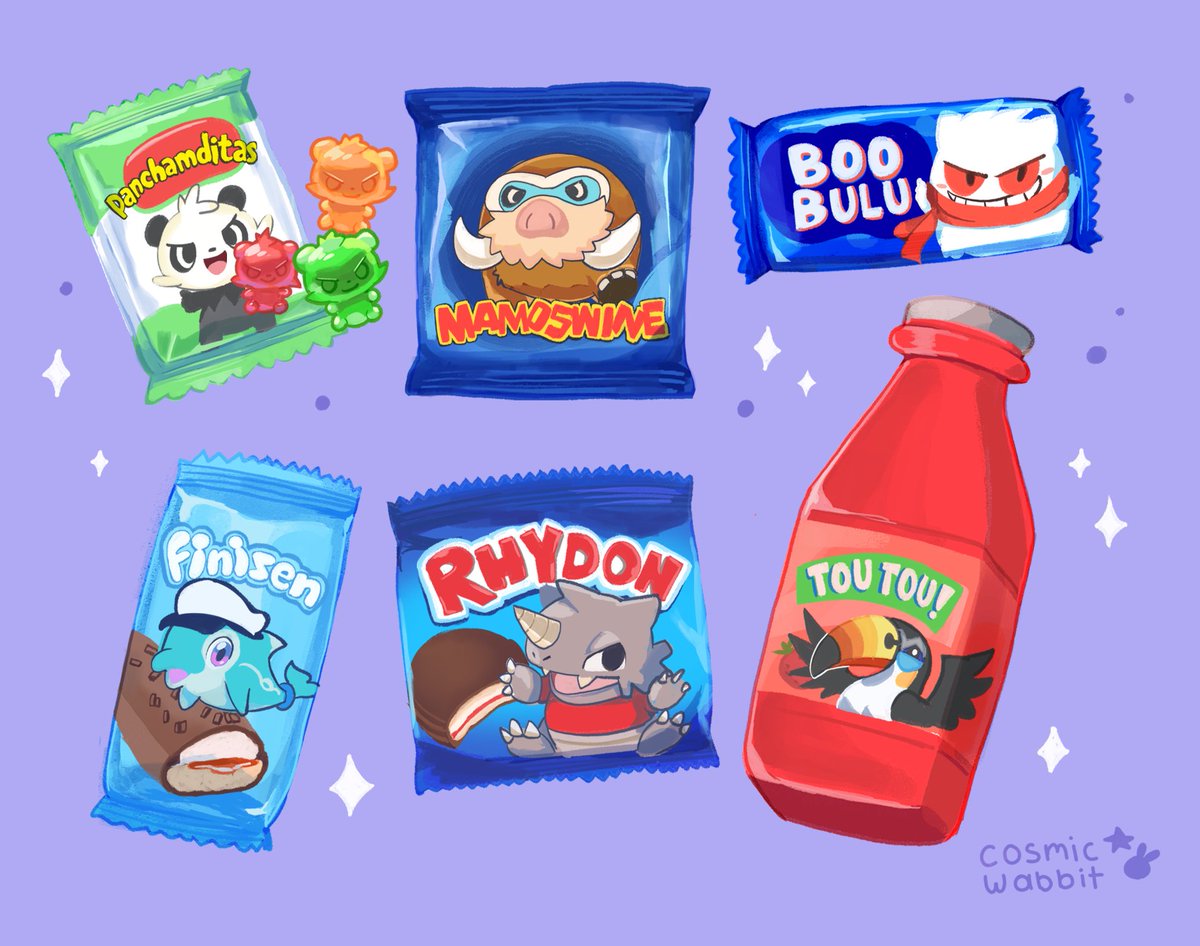 CosmicWabbit's tweet image. Part 3 of Pokemon with mexican candies ✨
I got so many ideas from people so I had to do it!

#Pokemon #kawaiiart