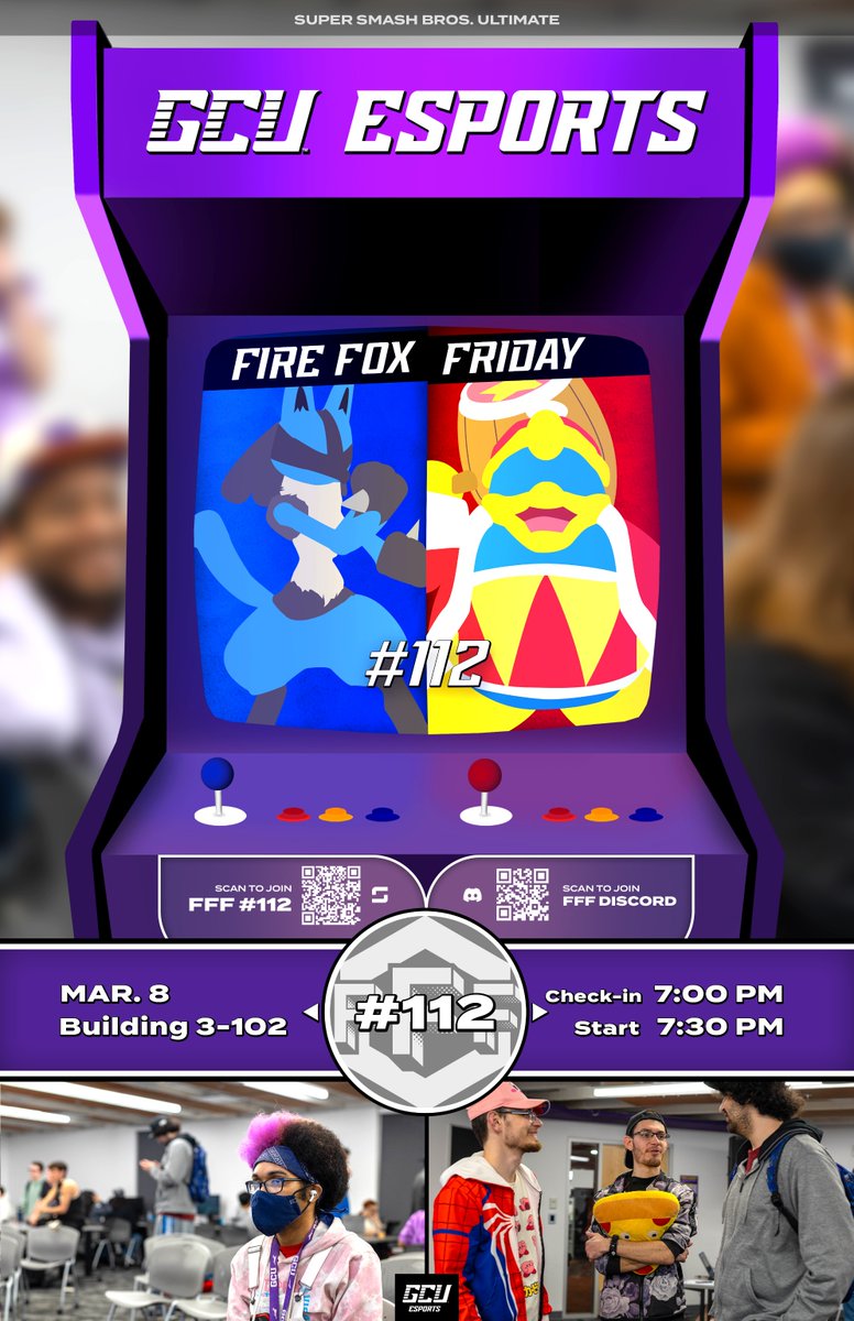 Esports_GCU's tweet photo. With 🦊 Fire Fox Friday #111 now concluded, we're gearing up for 🦊 FFF #112 this upcoming Friday ❗
Secure your spot before the big day by signing up now ❗ Click the link below to reserve your place. 🔥⬇️
🔗https://t.co/LtpxHBfp12
#esports #firefoxfriday #gcu #lopesup https://t.co/onplMGBsnU