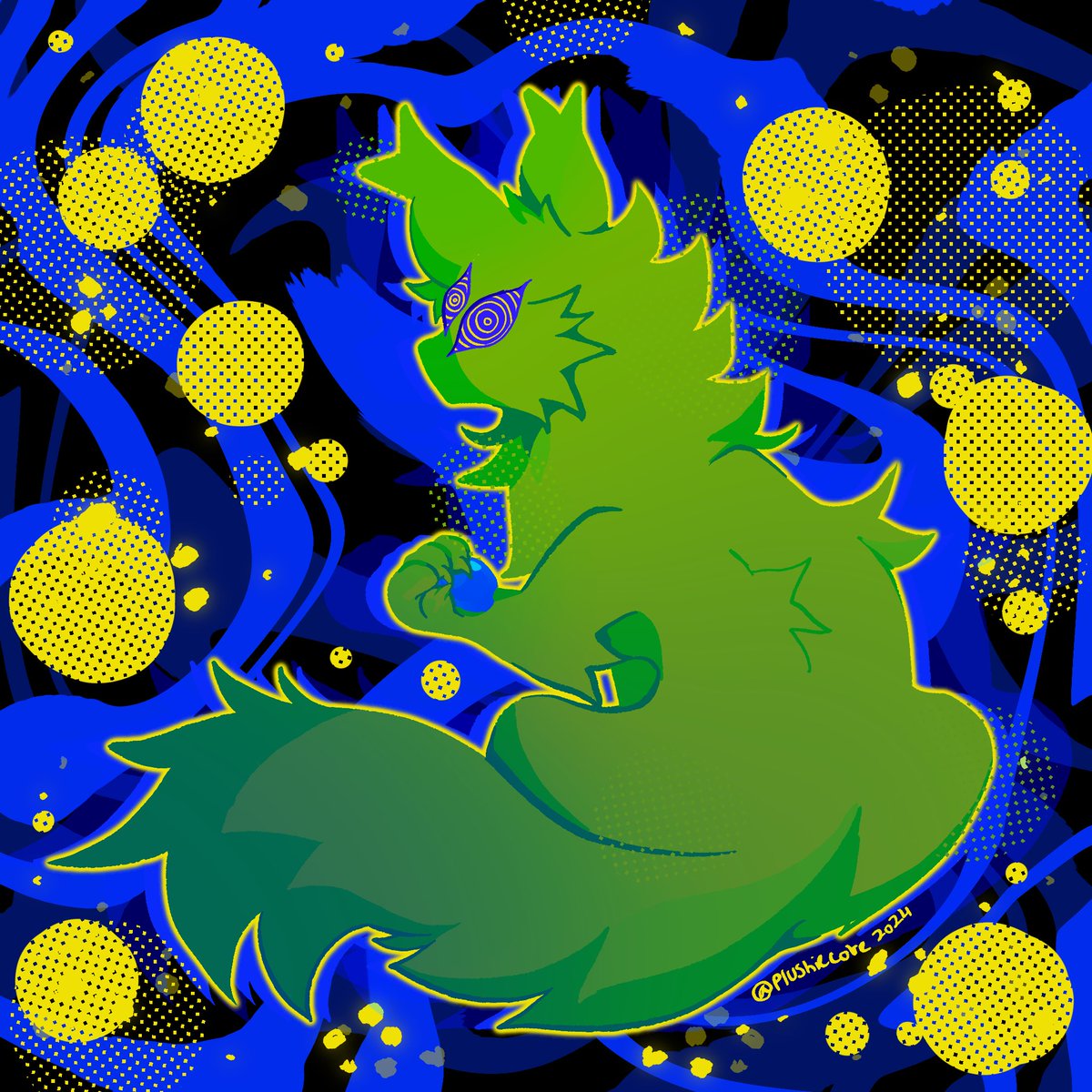 plushiecore's tweet image. day 7: saint 

drawn a lot of saint for these prompts but this is def my favourite so far 

#RWartmonth #Rainworld