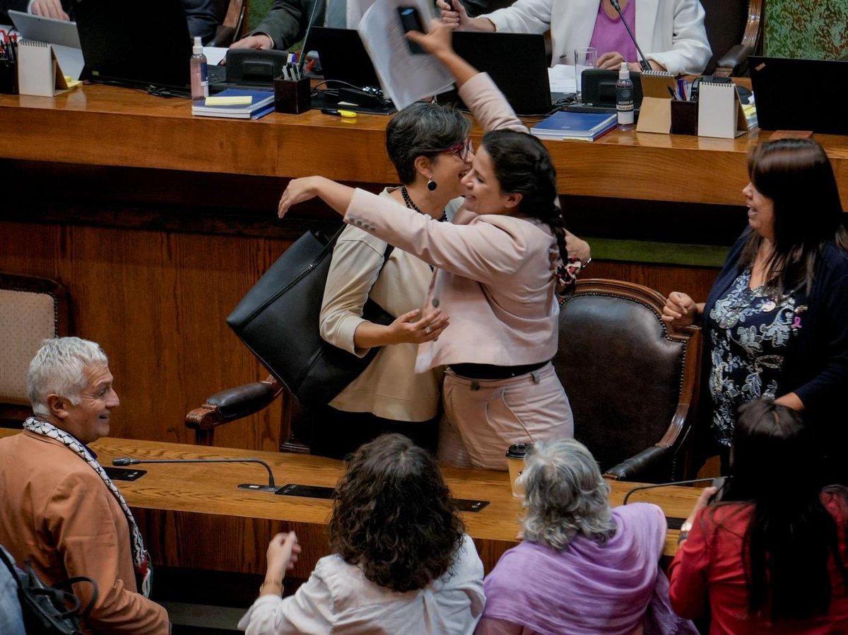 totiorellanag's tweet photo. Si nuestras abuelas pudieron ingresar al trabajo remunerado, si las mujeres recuperaron la democracia, si pudimos tener las primeras leyes de violencia y la creación del MinMujer, hoy damos un nuevo paso para la próxima generación con la #LeyIntegral en contra de la violencia✨ https://t.co/547kpDt96c