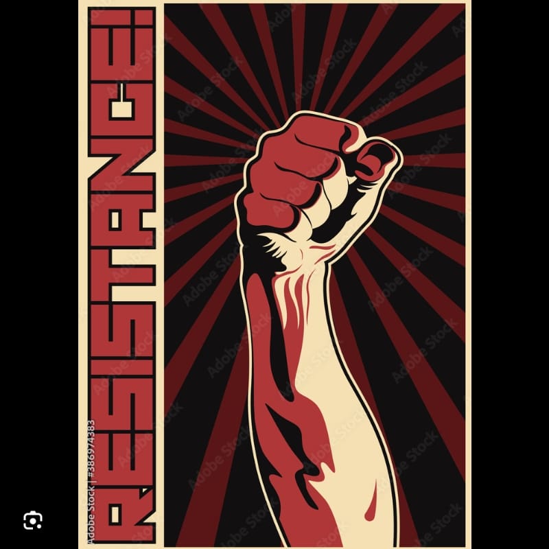 We protest by practicing resistance by no longer participating in the capitalist system and instead develop each other's living standards together as a union of the Proletariat.
