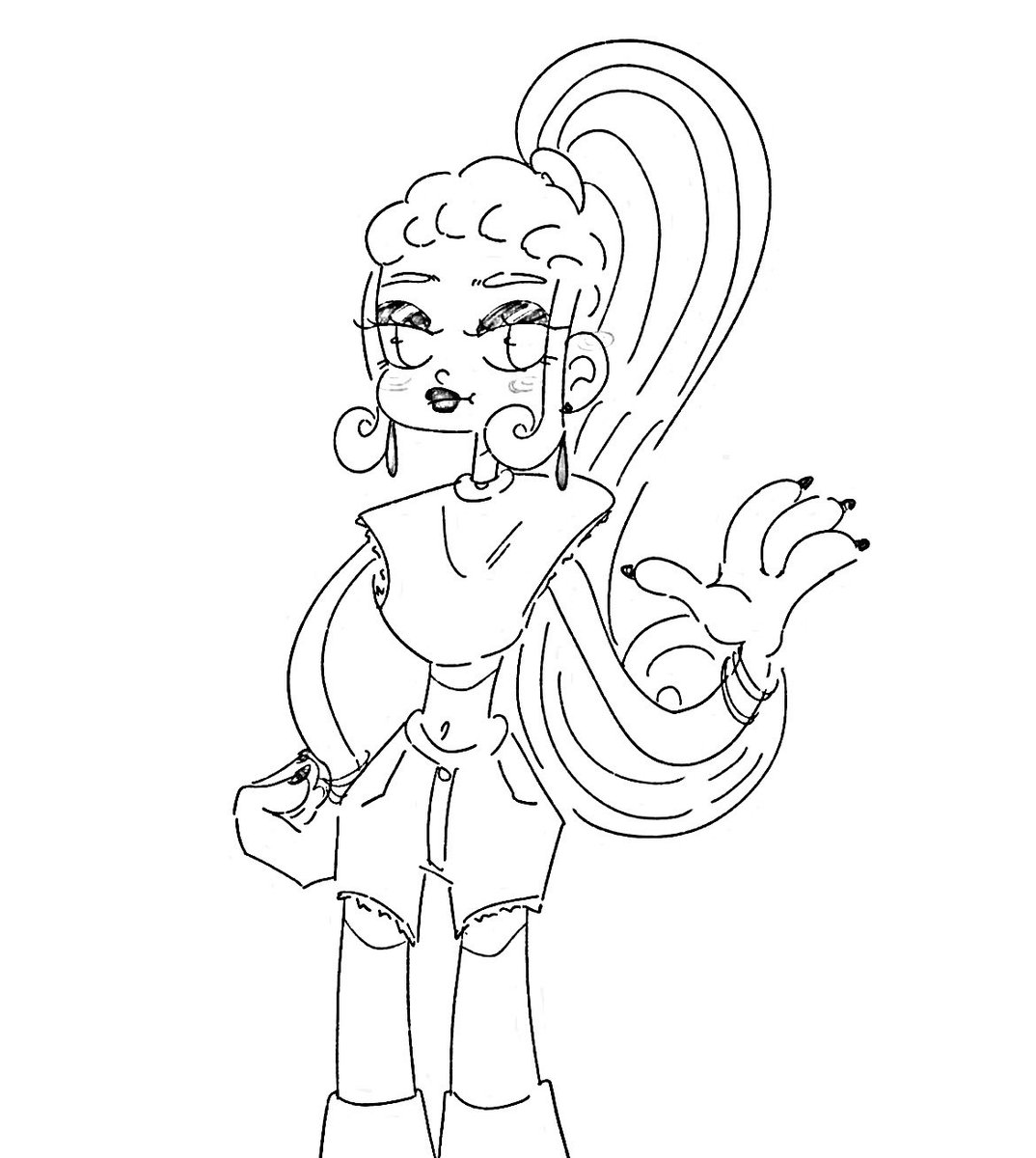 liltay's tweet image. More art since you all seem to love it so much. This is a piece I did today.