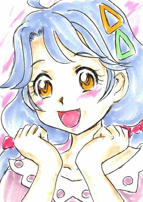 #1日1プリキュア3/5分。「さんごの日」だったんで涼村。 