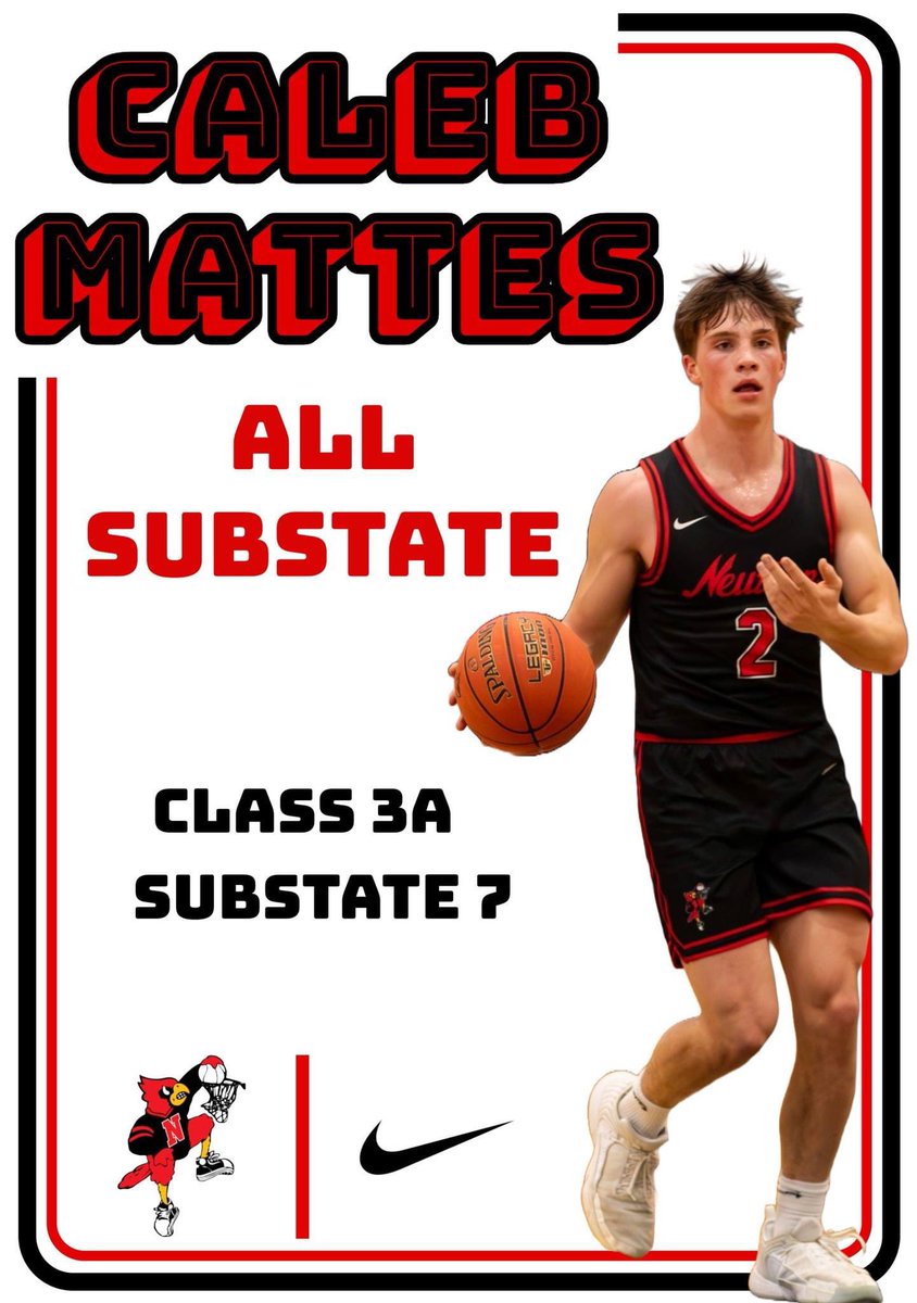 MattesLori's tweet photo. Congrats @CalebMattes on a great basketball season!  You’ve accomplished a lot! @NewtonCardsBB https://t.co/ejDqUyoxJN