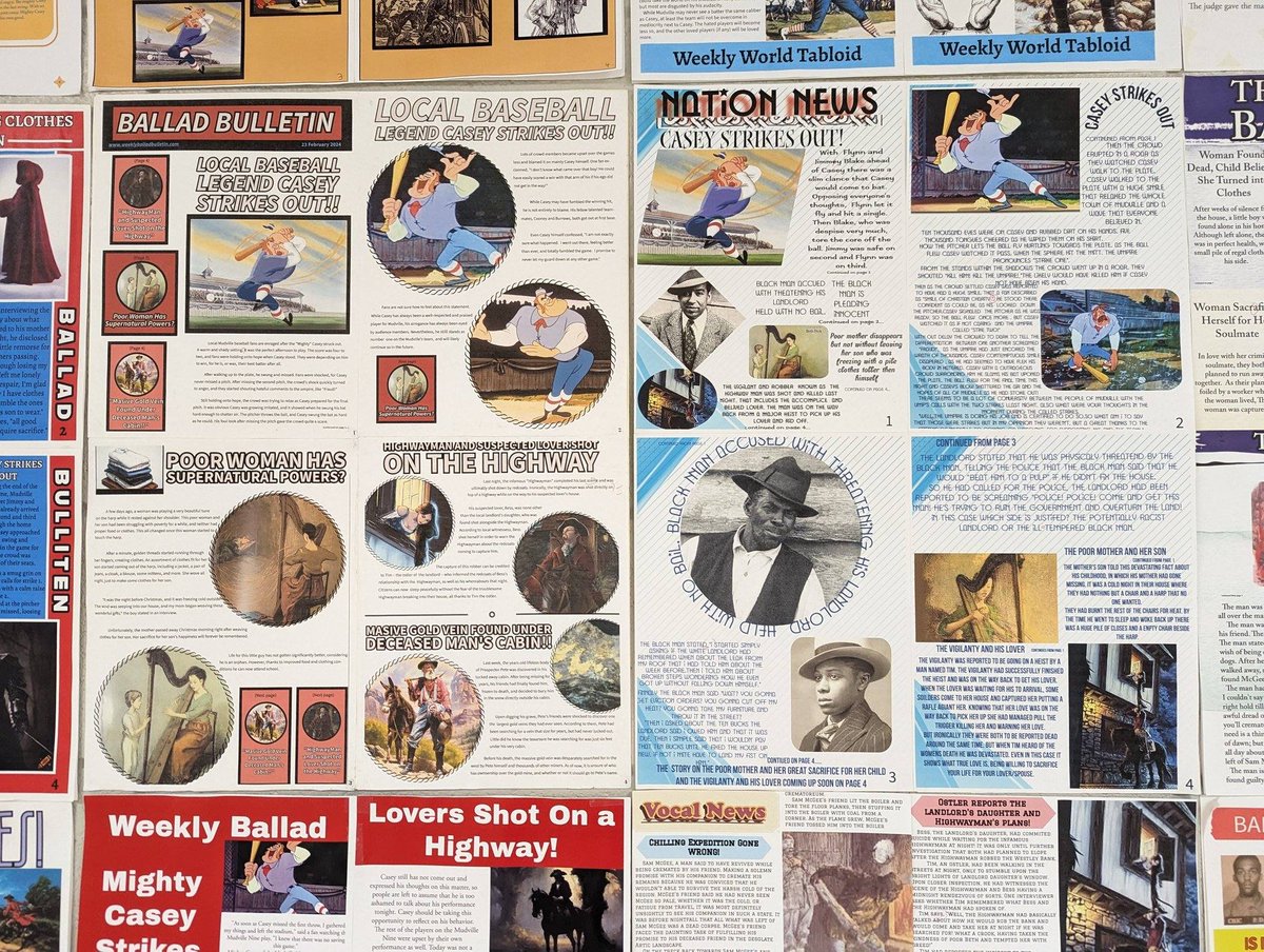 8th_gr_GRC's tweet photo. Every year, my grcles astound me with their creativity and critical thinking skills. This tabloid poetry project is an excellent example of their fantastic products! I love their work! #algifted #poetry
@alabamagifted
@Alabasterk12
@jillianjthomas https://t.co/esLYMnuVcY