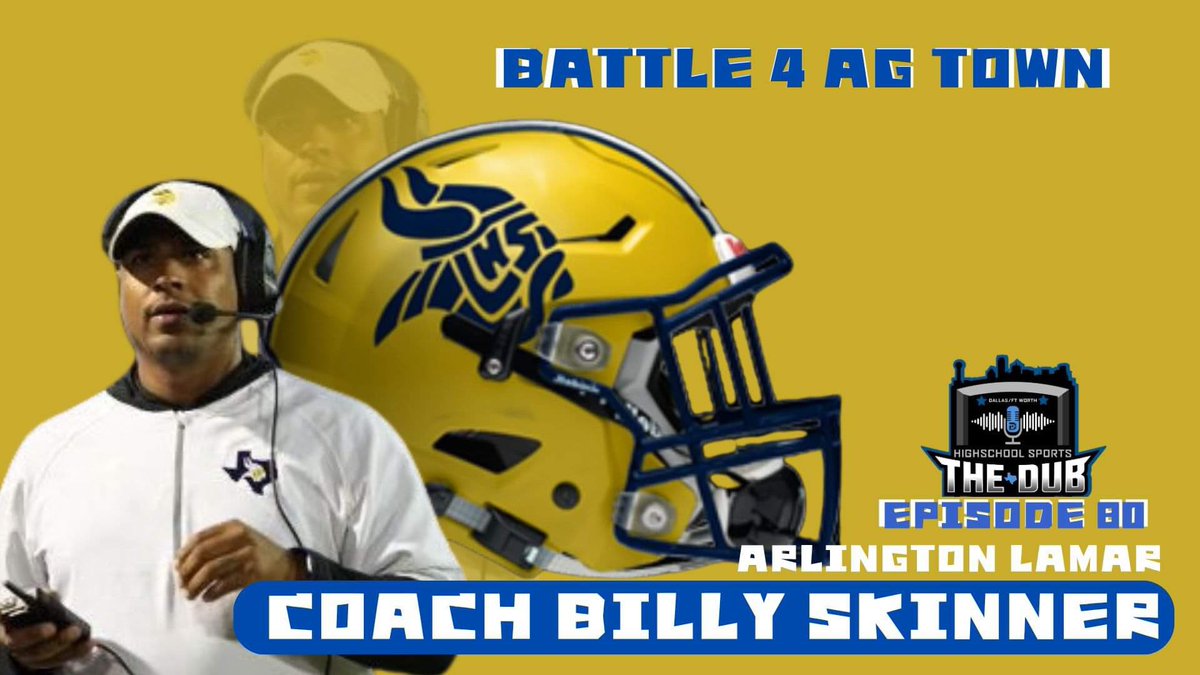 jmc_fam's tweet photo. Tune in tonight 9pm on #TheDub we have Arlington Lamar HC @CoachSkinz stopping by to chop it up about his team, players and his vision ๐ซก๐ฏ๐ฅ๐ฅ๐ฅ #txhsfb #Aggtown https://t.co/oITmtmygHB