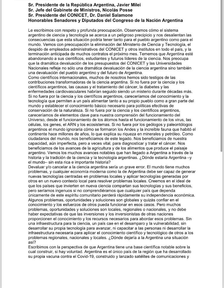 INEDES1's tweet photo. 68 PREMIOS NOBEL DESTACAN LA CALIDAD DE LA CIENCIA ARGENTINA

#AbrazoNobelCienciaArgentina 
#AbrazoMundialCienciaArgentina
#Cienciaesfuturo
#Cienciaesorgullo

@CONICETDialoga 
@RAICYT_Ar 
@DanielSalamone 
@alecosentino 
@JefaturaAR https://t.co/kq75nrJ2VG