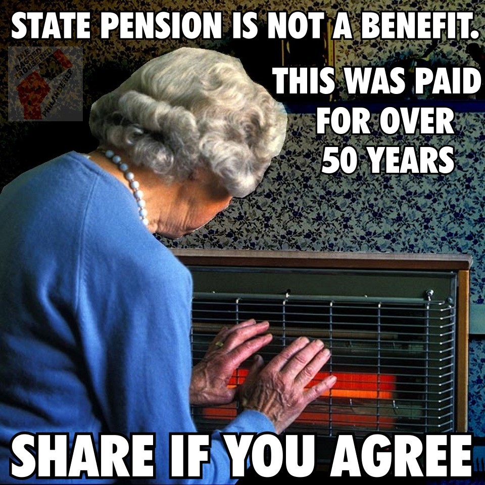 Just heard that our Pensioners are going to be £960 a year worse off due to the new taxation system. Disgusting how they are treated 😡