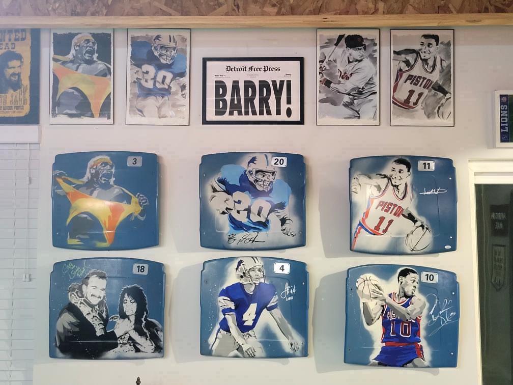 Ok, I painted them but don’t own em. Officially sad that’s not my wall 😝